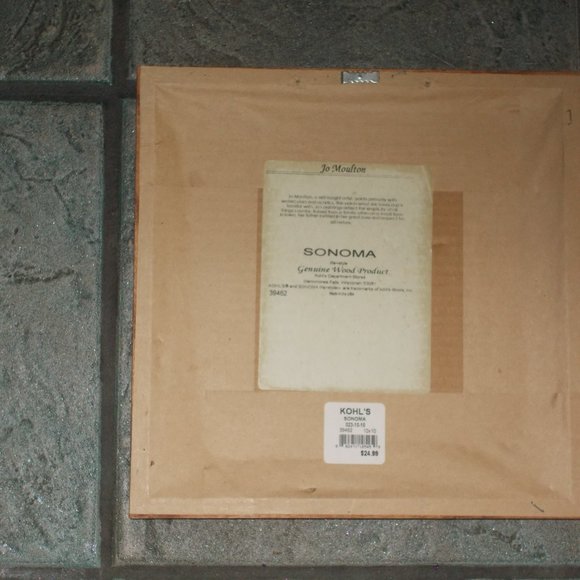 Reach For The Stars print signed & framed approximately 11 1/4"x11 1/4" - Picture 2 of 4